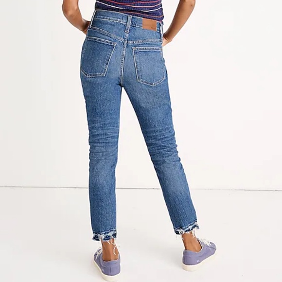 Madewell The High-Rise Slim Boyjean in Melbourne Wash Size 23 - Picture 2 of 9